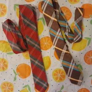 Plaid Ties